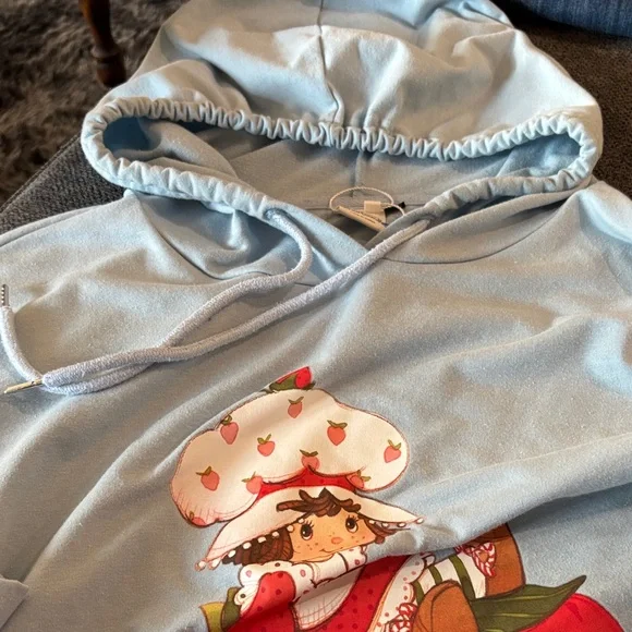 Strawberry Shortcake Blue Hoodie - Picture 3 of 3